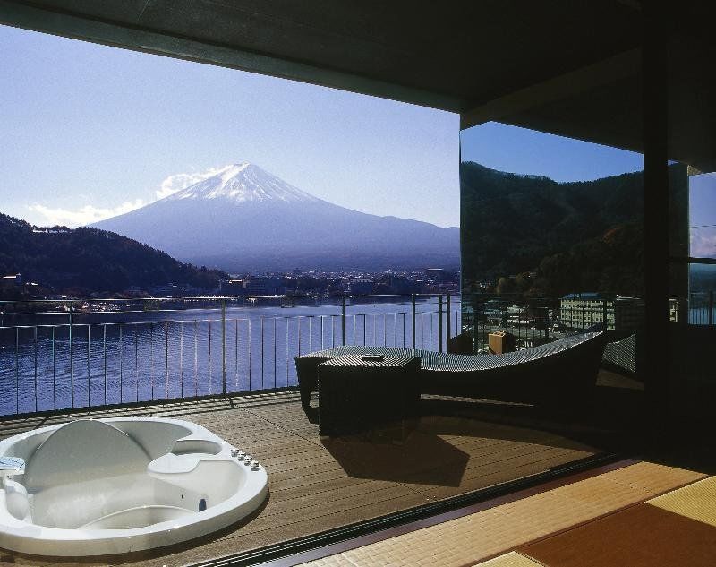 Kaze No Terrace Kukuna Hotel Fujikawaguchiko Eksteriør billede